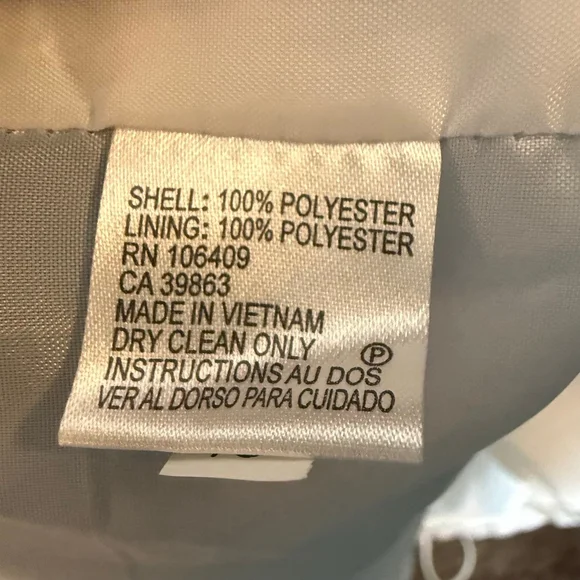 Tahari Arthur Levine Sleeveless Sheath Career Dress White Navy Colorblock 14 - Picture 8 of 8